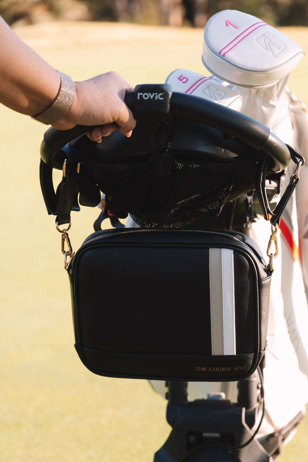The Edit - crossbody bag with buggy attachments