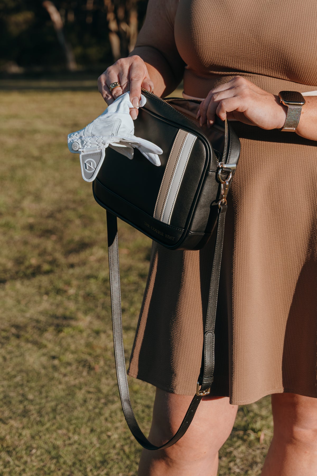 The Edit - crossbody bag with buggy attachments